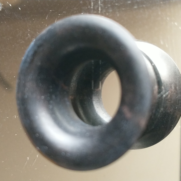 3/4 inch hand carved wood tunnel flares - Picture 2 of 5